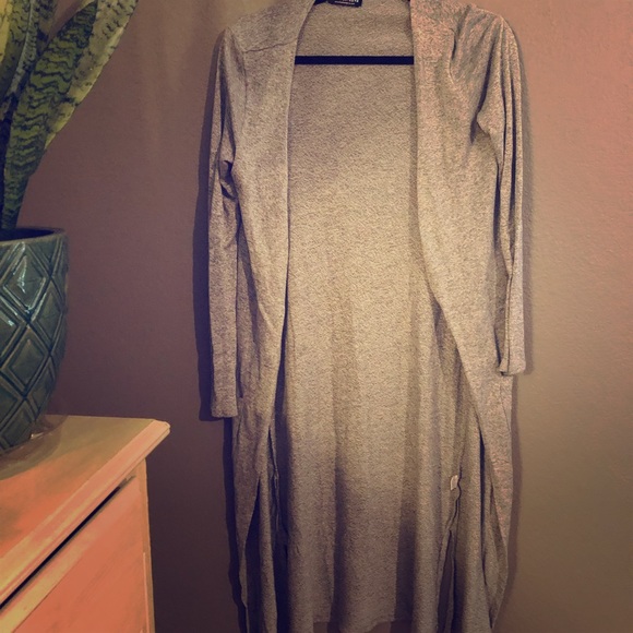 Grey long cardigan - Picture 1 of 1